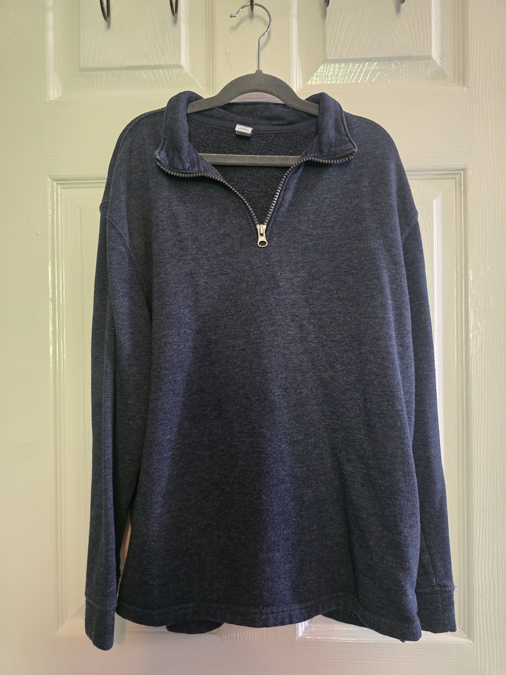 Old Navy Boys Navy Blue Fleece Pullover